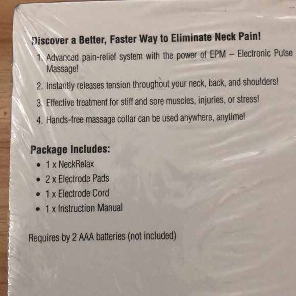 😊NeckRelax neck massager I have 2 new in box never used😊. - Picture 4 of 11